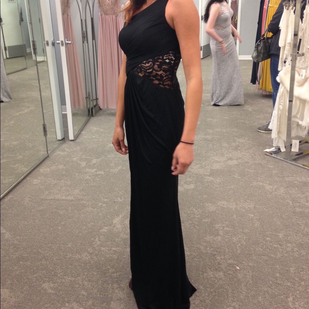 SOLD!!! David’s bridal black dress - Picture 11 of 15